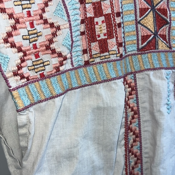 Johnny Was XL linen dress - Picture 5 of 12